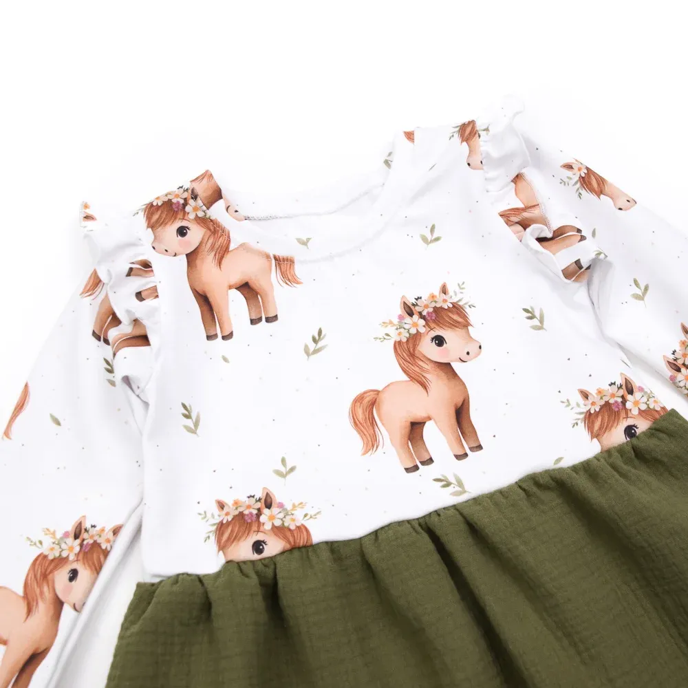 Kleid | lang- & kurzarm | Pony Pebbles