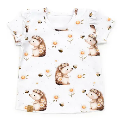 T-Shirt mit Rüschen | Igel & Biene T-Shirt mit Rüschen | Igel & Biene