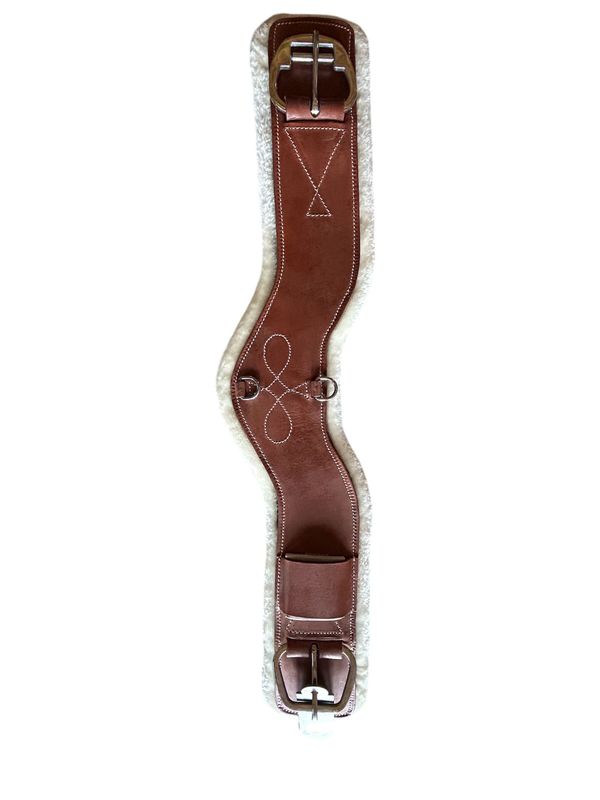 Sangle anatomique déportée cuir Sangle anatomique déportée cuir