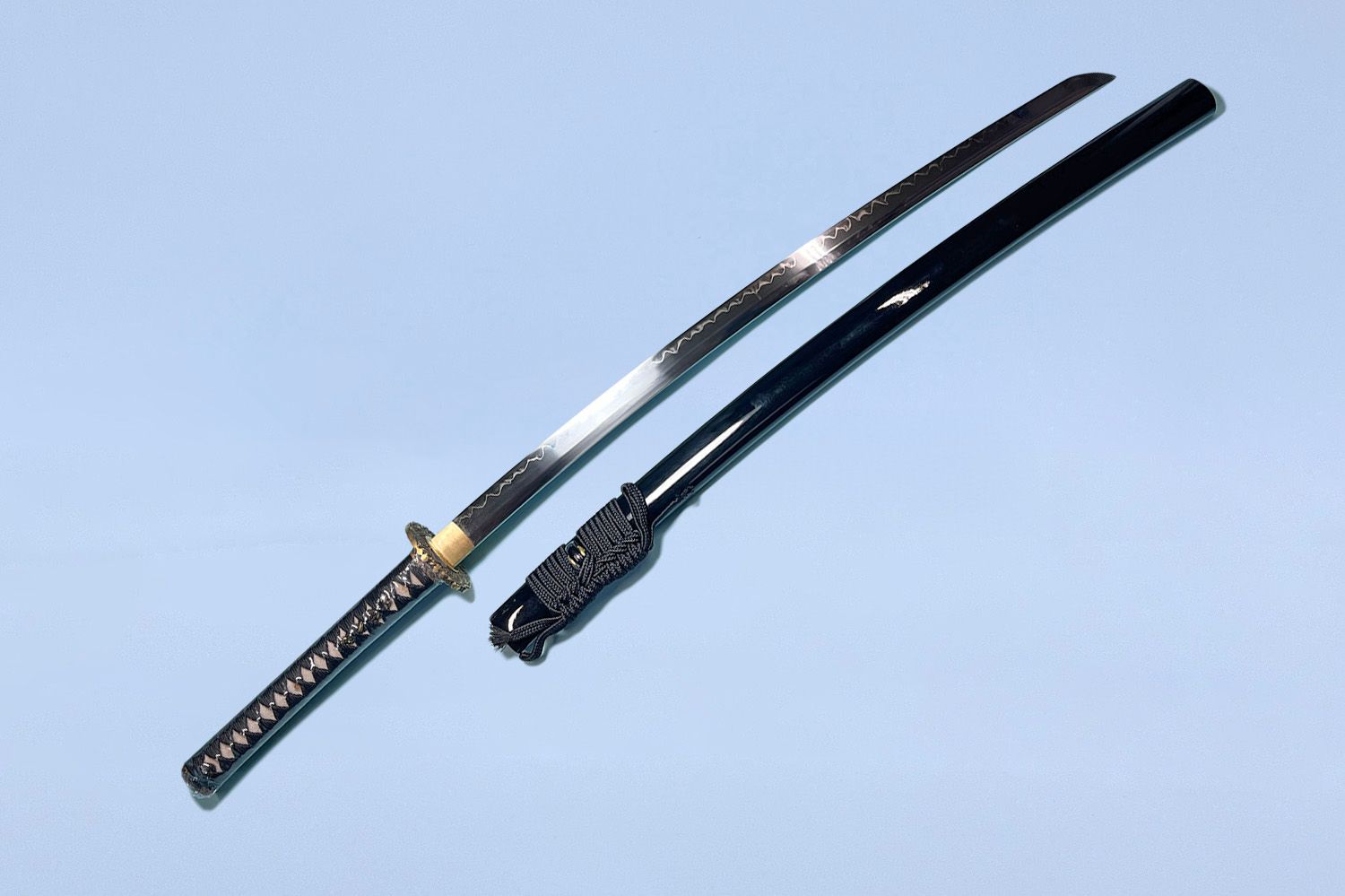JKOO-Toran(billowing) style Hamon KATANA FOR SALE
