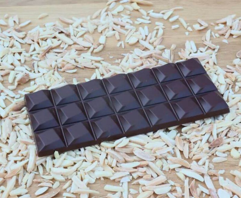 Handgeschöpfte Schokolade Zartbitter 80 g - Tafel