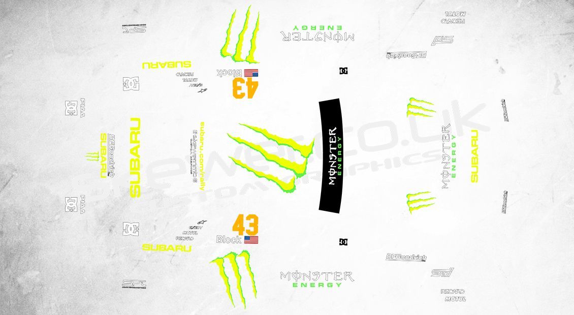Livery: Subaru Impreza Ken Block Gymkhana 1