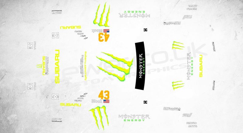Livery: Subaru Impreza Ken Block Gymkhana 1