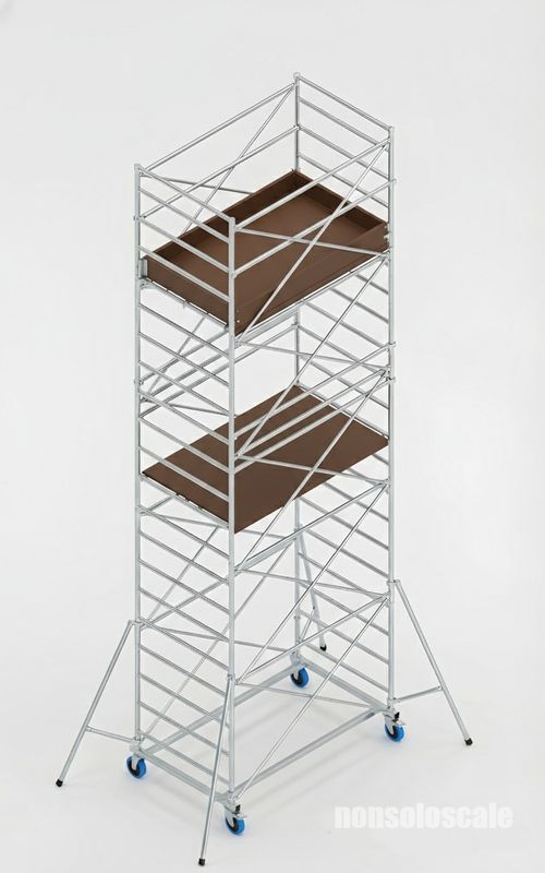 PONTEGGIO EXPORT IN ACCIAIO 200x120 EN 1004 5 ALZATE EN m 6,45   FRIGERIO