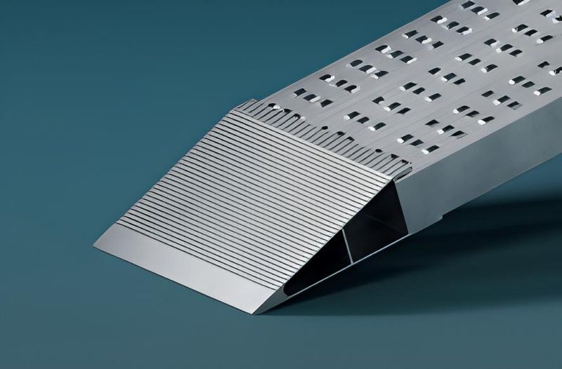 Rampe di carico pieghevoli H 60/30SP serie H 60, portata 950 kg per coppia