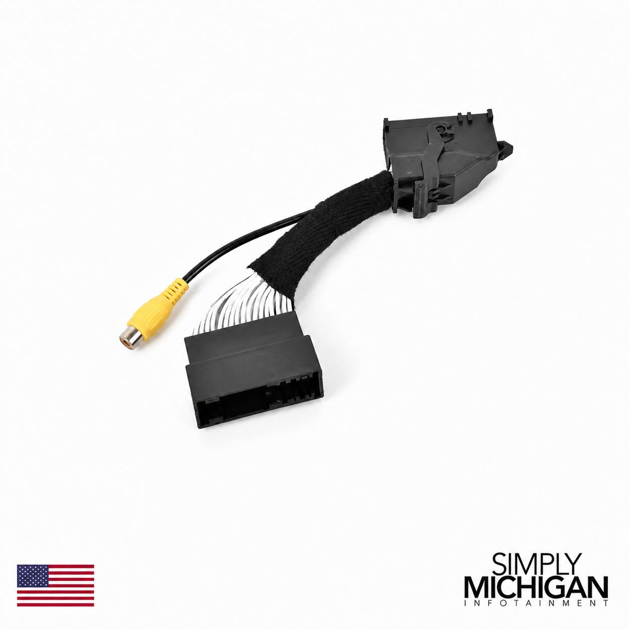 Ford Sync 3 Backup Camera Input Harness with RCA Connector
