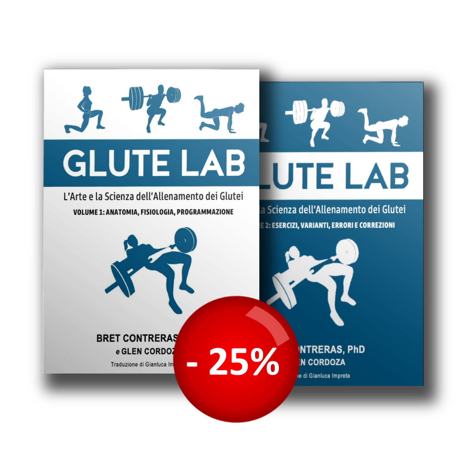 Pack Glute Lab: Volume 1 + Volume 2