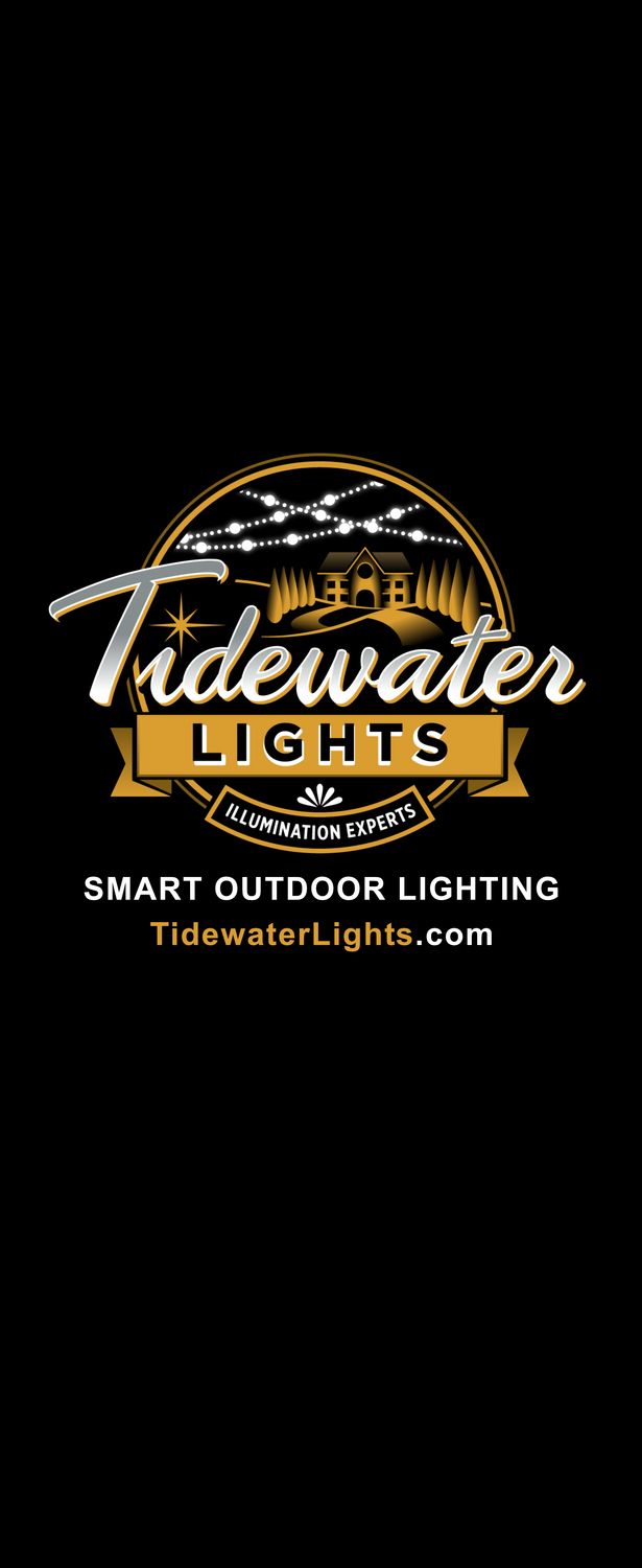 Tidewater Lights Storefront Door Wrap