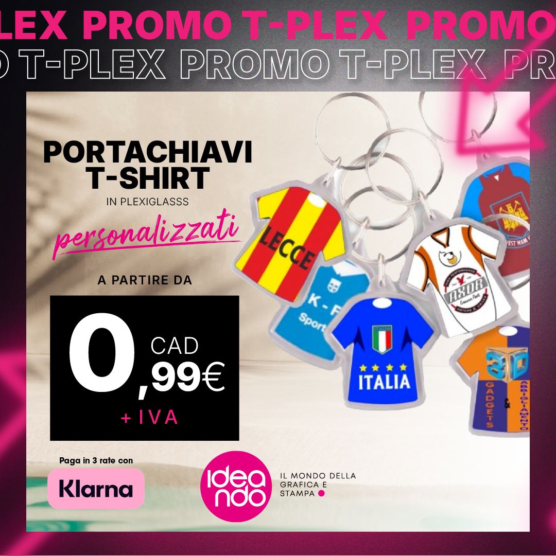 Portachiavi T-Shirt Personalizzati