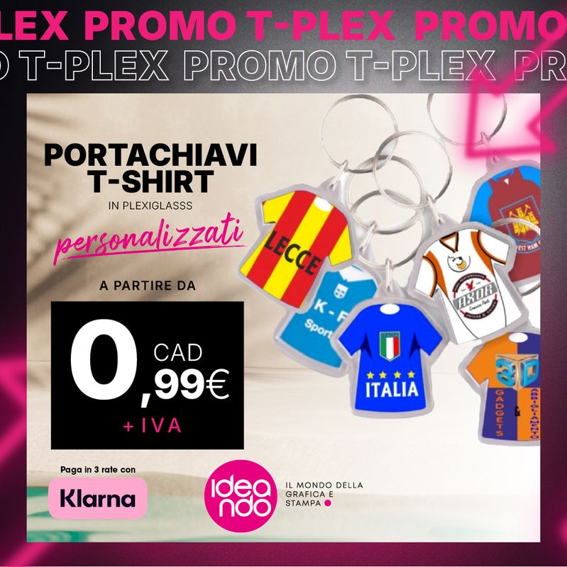 Portachiavi T-Shirt Personalizzati