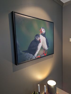 Lerretsbilde med sveveramme