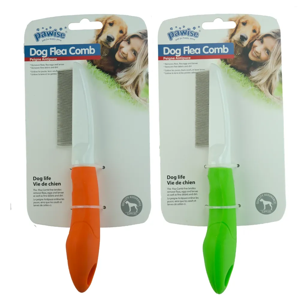 Pawise Dog Flea Comb – Flohkamm – Hunde – Fellpflege