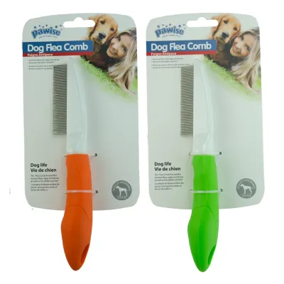 Pawise Dog Flea Comb – Flohkamm – Hunde – Fellpflege