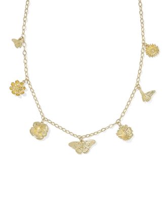 Kendra Scott Cailey Charm Necklace, Gold