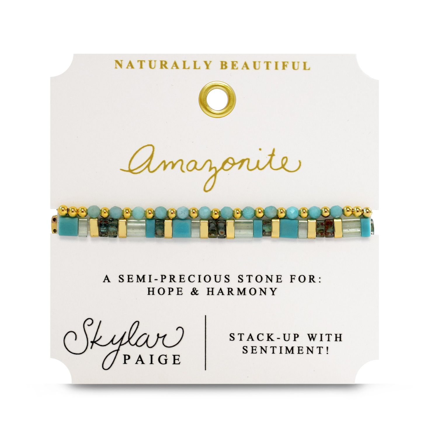 Naturally Beautiful Amazonite Bracelet