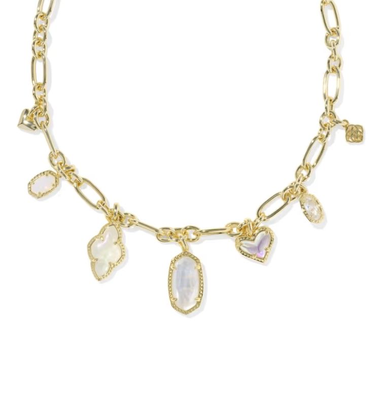 Kendra Scott Icon Charm Necklace, Gold