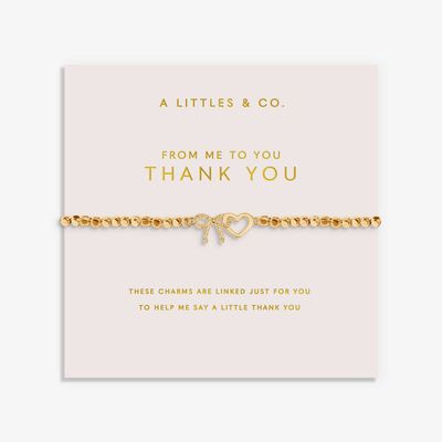 A Little 'From Me to You Thank You' Bracelet