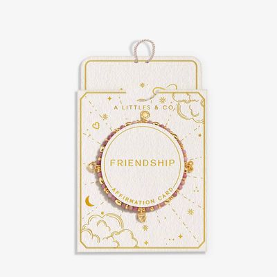 Affirmation Card 'Friendship' Bracelet