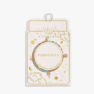 Affirmation Card 'Positivity' Bracelet