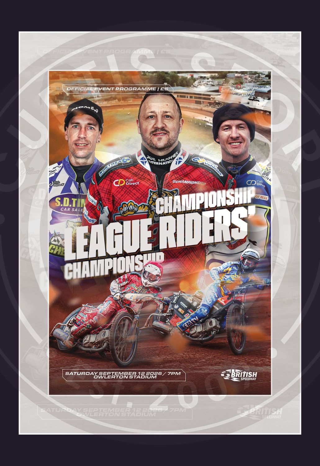 2026 Championship League Riders' Championship - 12/09/26 2026 Championship League Riders' Championship - 12/09/26