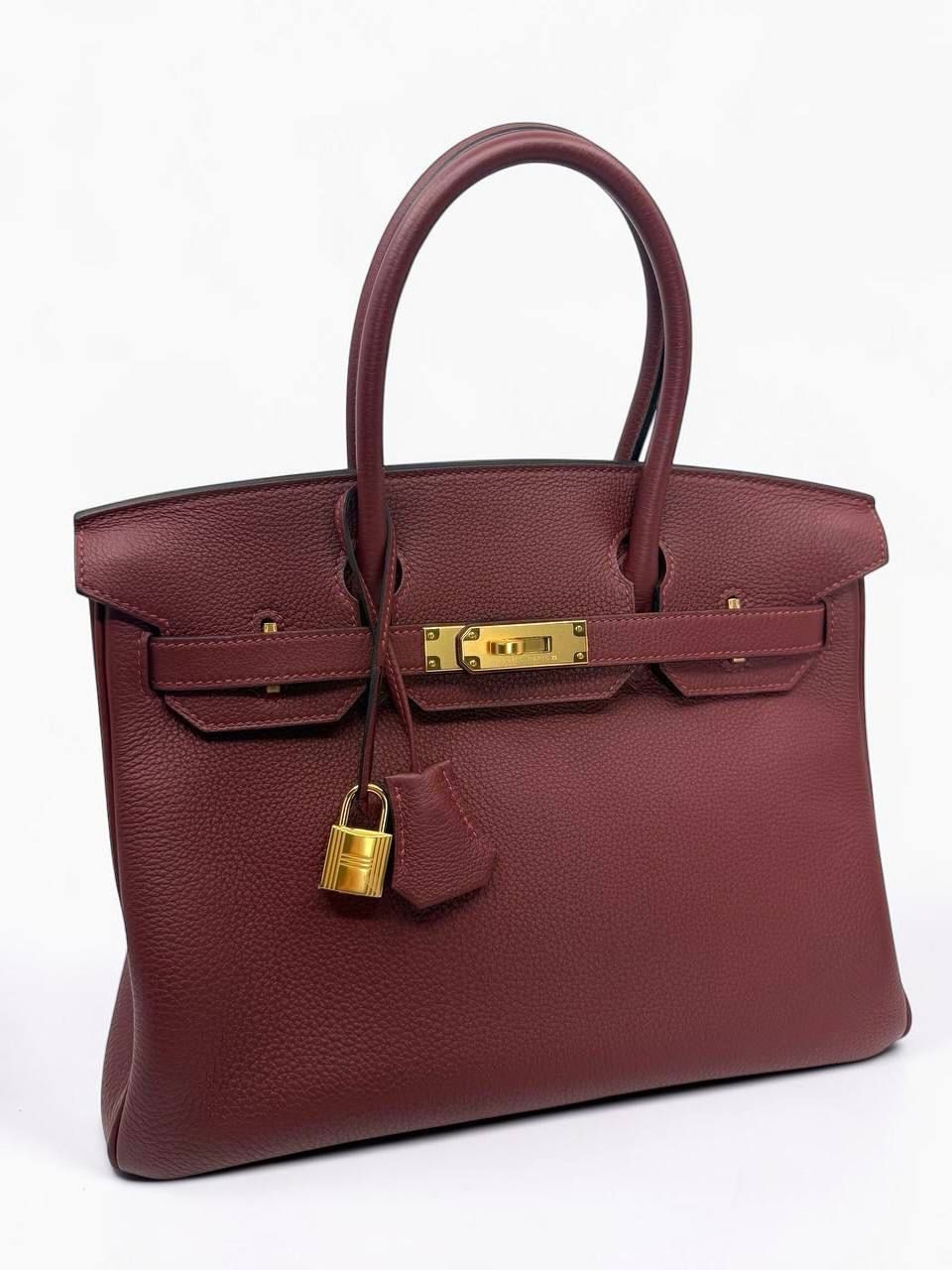 Hermes Birkin 30 Rouge H, Gold Hardware, K Stamp 2026 Receipt New in Box KJRB008