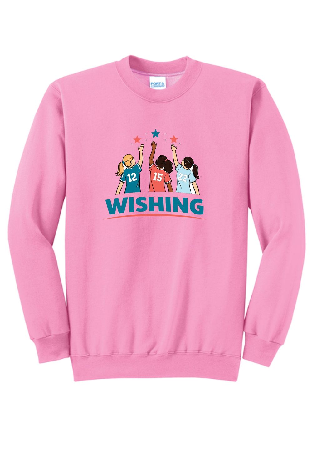 7- Wishing Simple Crewneck *2 Color Options*