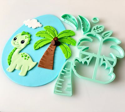 CBS Σετ 9 τμχ κουπάτ COCONUT TREE