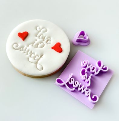 CBS Stamps 'Love is Sweet' Σφραγίδα. Σχέδιο 2- Σφραγίδα