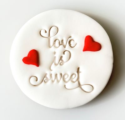 CBS Stamps 'Love is Sweet' Σφραγίδα. Σχέδιο 2- Σφραγίδα