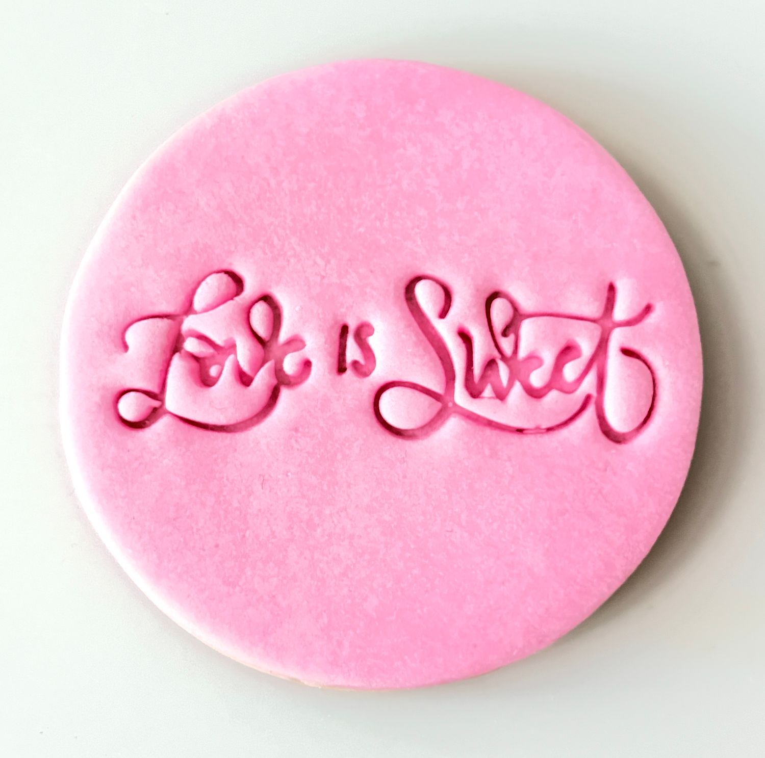 CBS Stamps 'Love is Sweet' Σφραγίδα. Σχέδιο 3- Σφραγίδα "Η Αγάπη είναι γλυκιά"