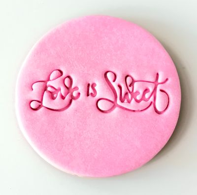 CBS Stamps 'Love is Sweet' Σφραγίδα. Σχέδιο 3- Σφραγίδα "Η Αγάπη είναι γλυκιά"