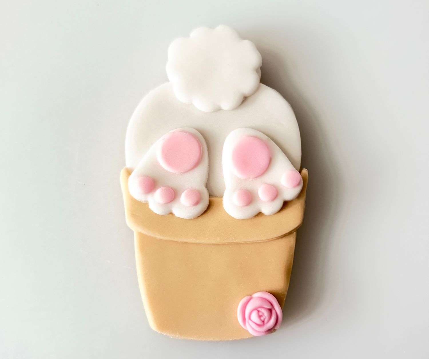 CBS Σετ 7 τμχ κουπάτ BUNNY BUM in PLANT POT -Σετ Κουπάτ Γλαστράκι με Λαγουδάκι