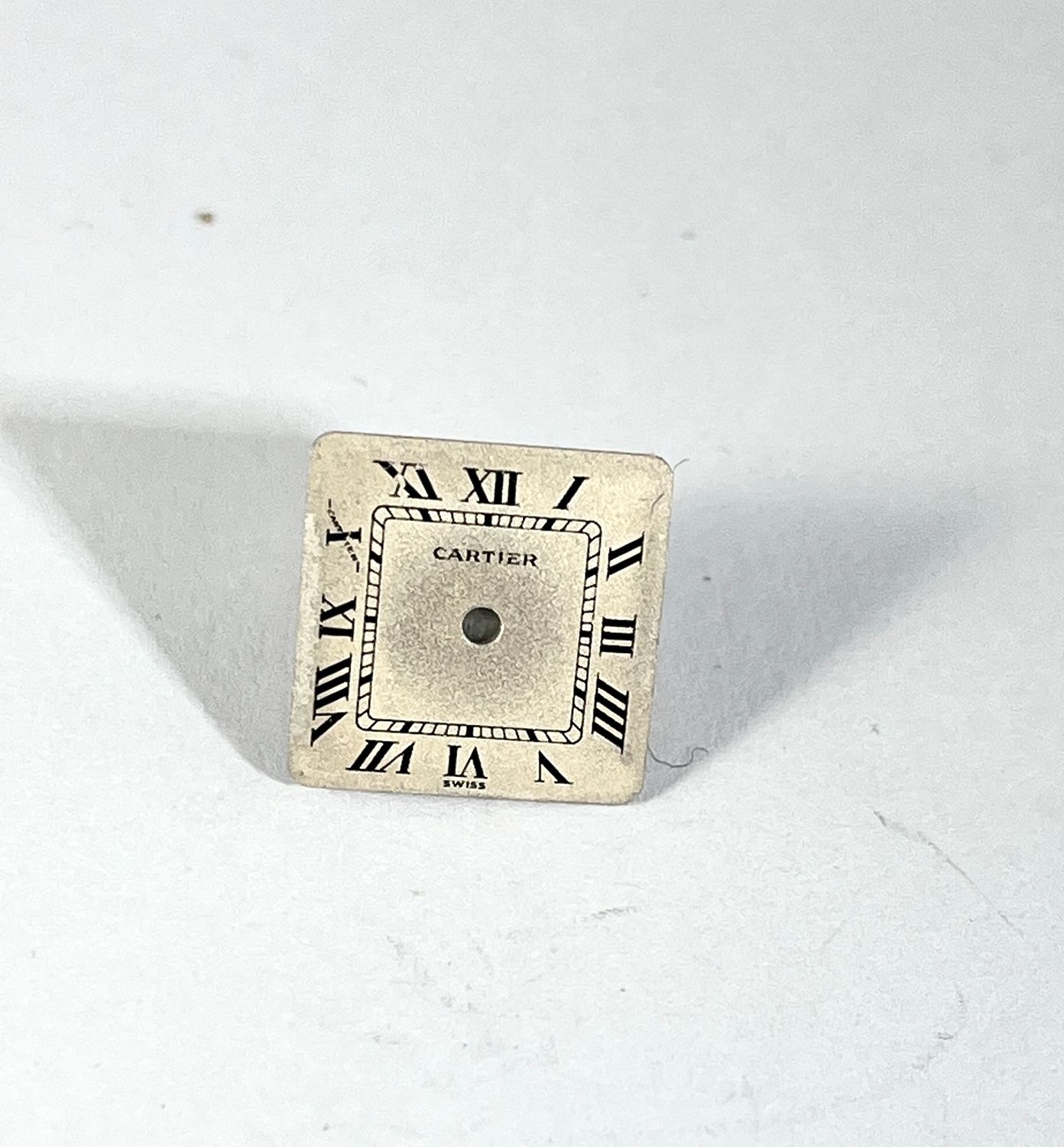 Cartier Zifferblatt Santos Galbee PM/SM Weiss gebraucht, NAJA