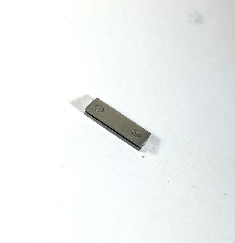 Cartier Santos Carree GM/LM Endlink Armband St/ST, 18mm, Typ 1