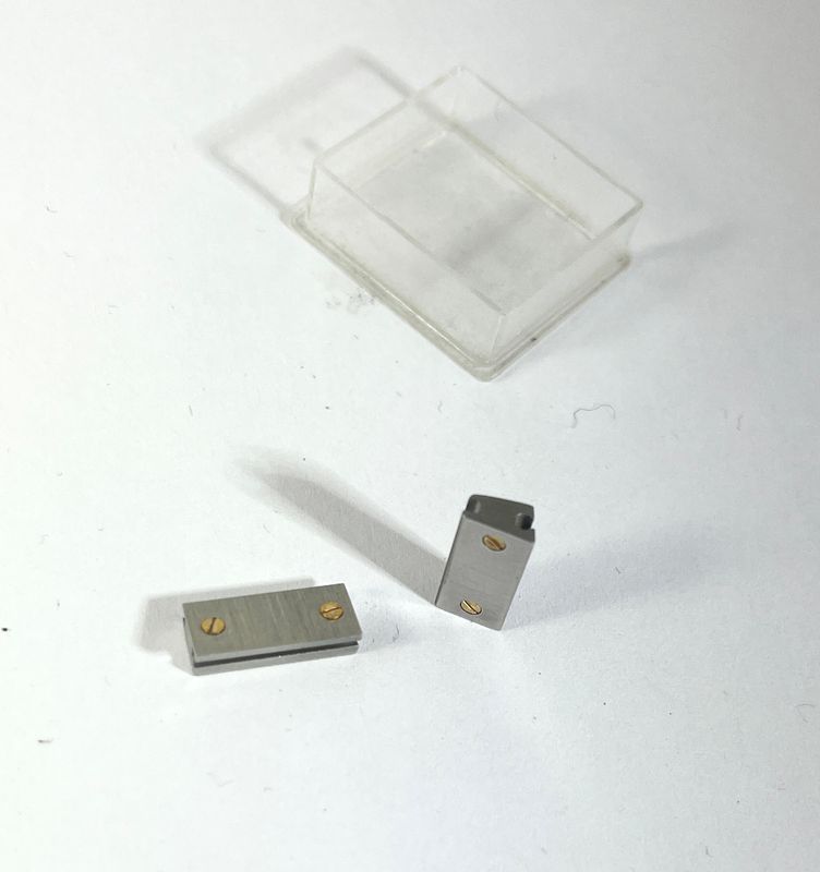 Cartier Santos Carree PM/SM Bandanstoß 14mm Stahl/Gold NOS NEU