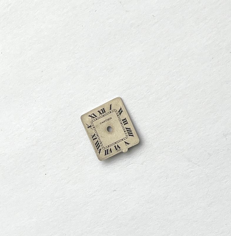 Cartier Zifferblatt Panthere  PM/SM, Cal. 57, Creme schwarzer Schrift 14mm