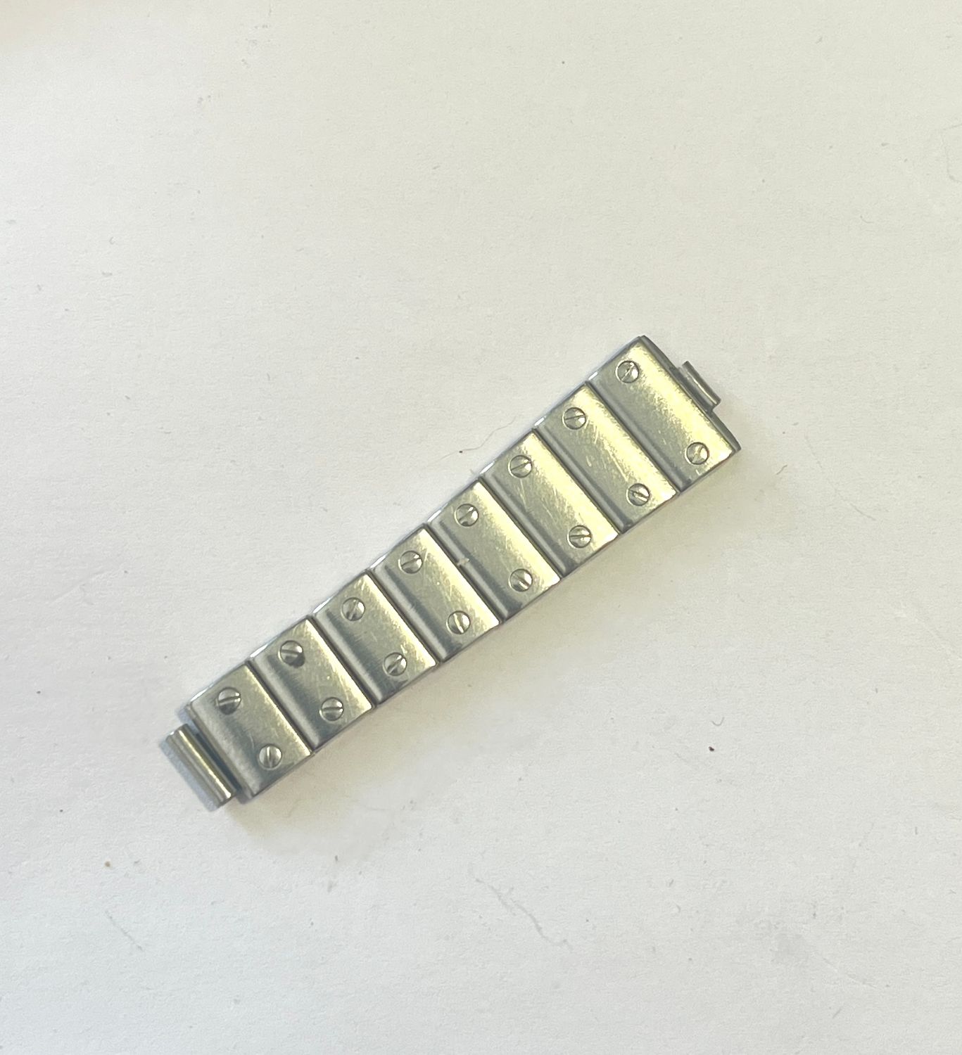 Cartier Bandelement Santos Galbee PM/SM in Stahl für 14mm Anstoß