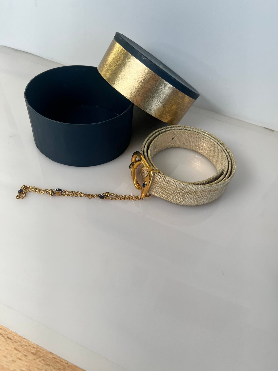 Cartier S-de-Cartier Gürtel OVP und unbentzt 1980ties Mega RAR