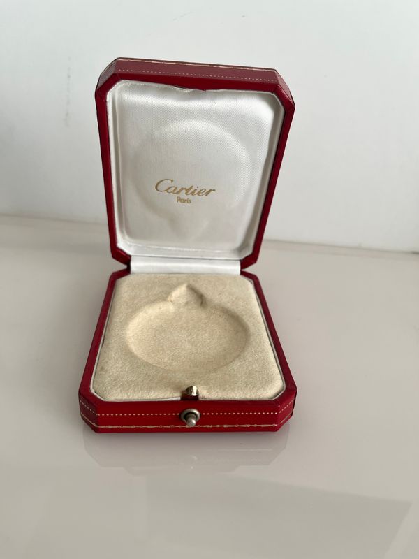 Cartier Paris Taschenuhrbox, ca. 1980ties, unbeschädigt, Selten Cartier Paris Taschenuhrbox, ca. 1980ties, unbeschädigt, Selten