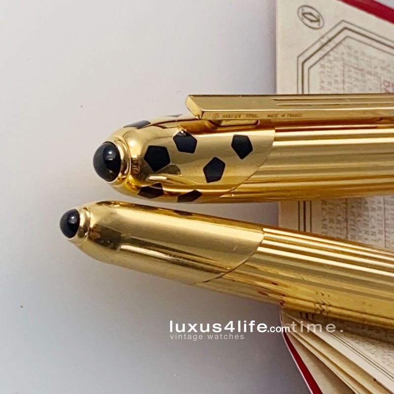 Panthere de Cartier Füller 1990ties, Full Set open Papers, Box Panthere de Cartier Füller 1990ties, Full Set open Papers, Box