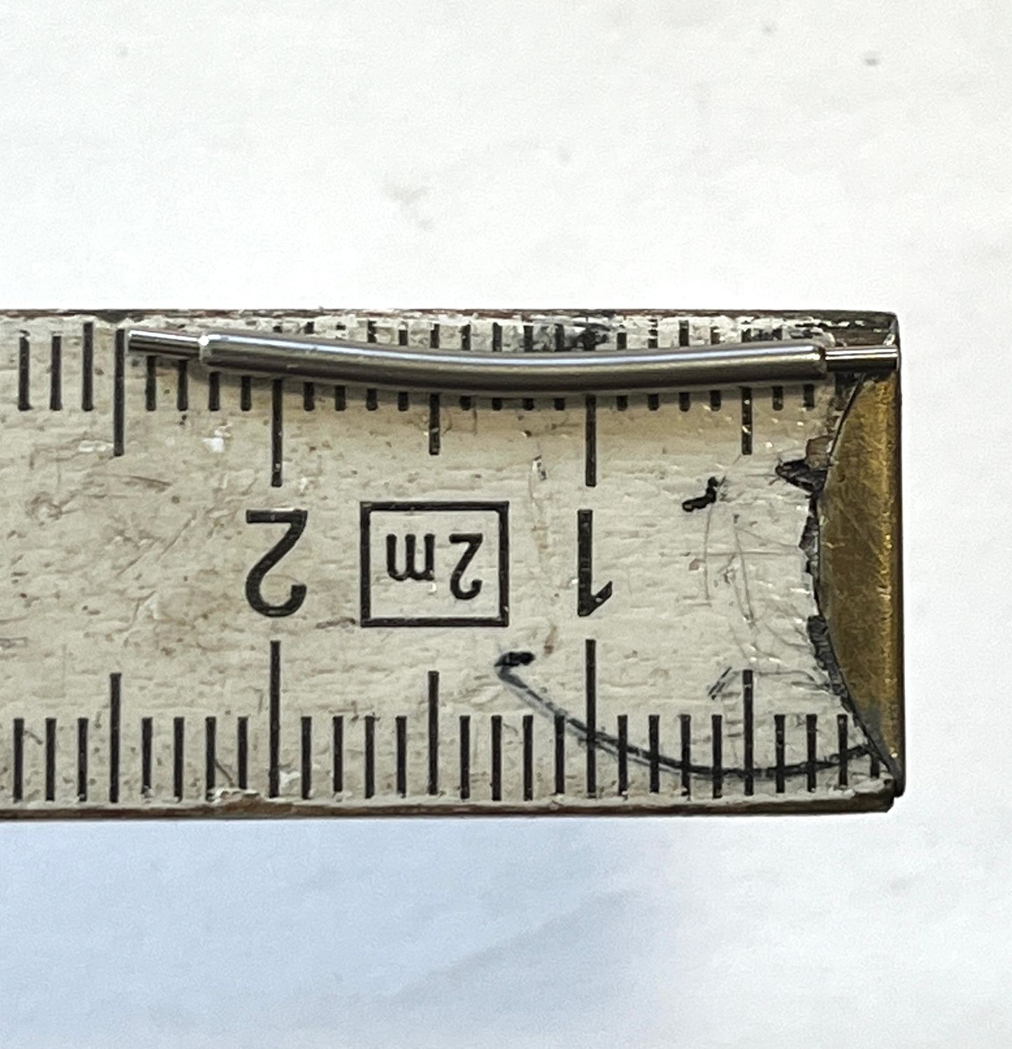 Blancpain Federsteg  Stahl, 25x1,5mm‚ Original