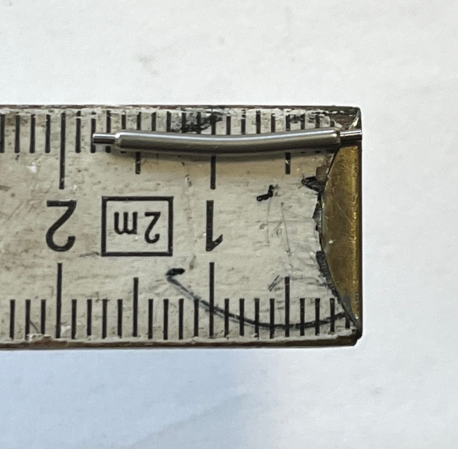 Blancpain Federsteg  Stahl, 17x1,5mm‚ Original