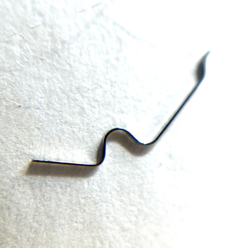 Blancpain Feder NOS ca. 9mm lang