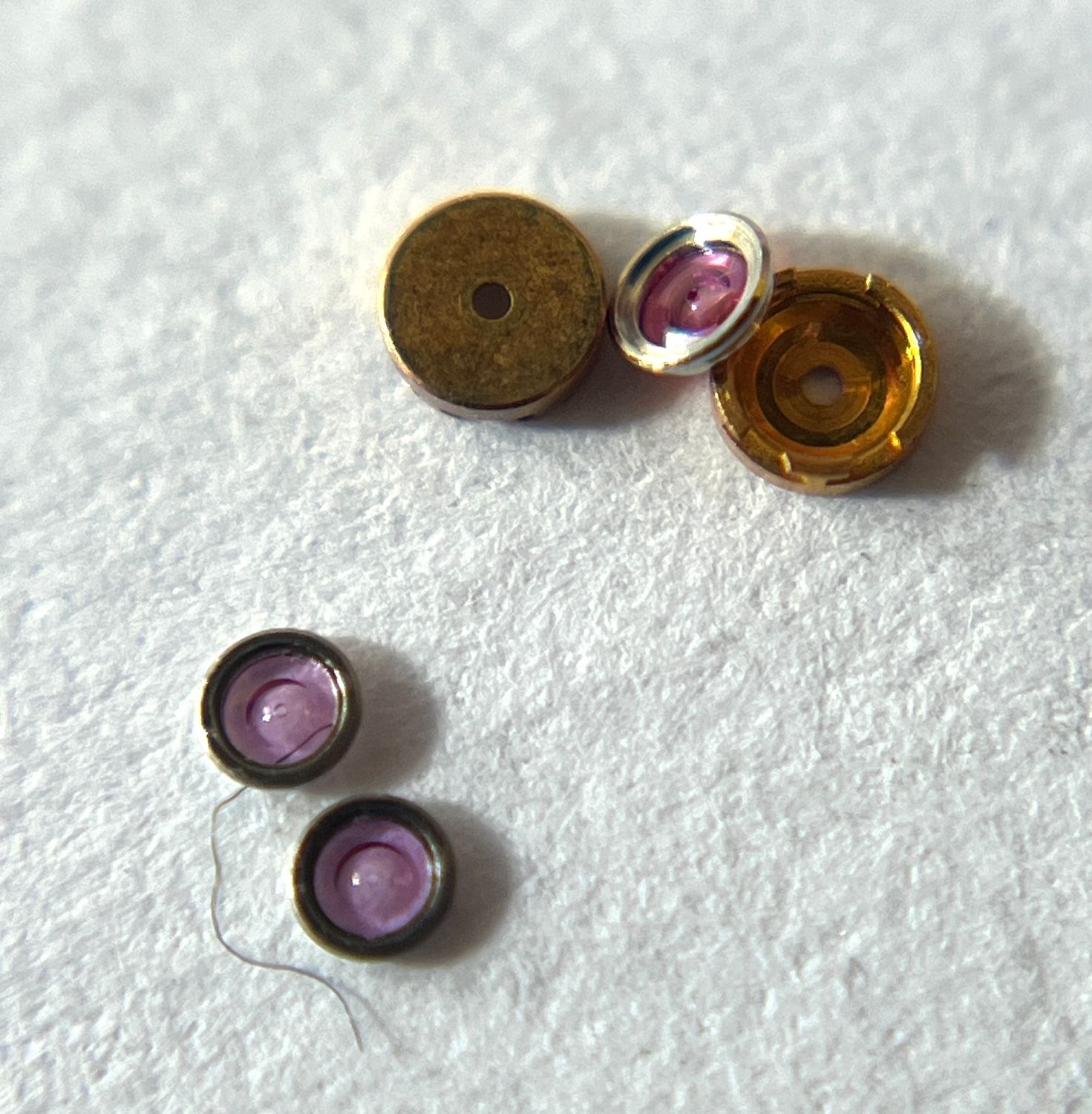 NOS Jaeger LeCoultre Cal.846 Part 381 Lagersteine