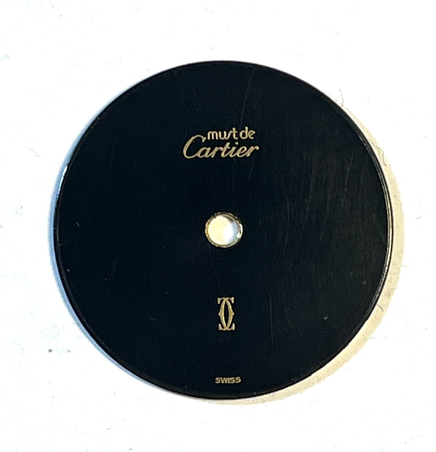 Cartier Zifferblatt VLC Les must PM/SM 24mm Black Gebraucht gut!