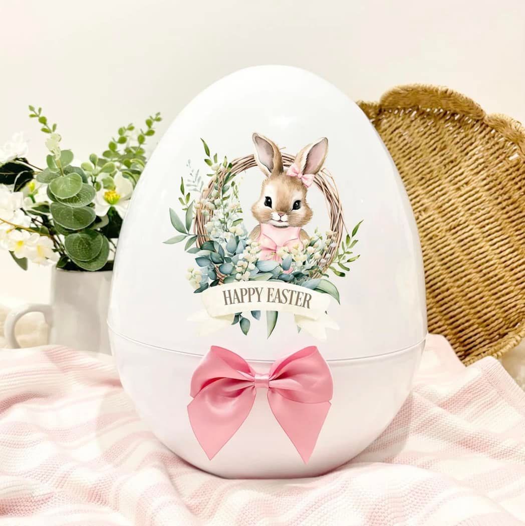 Fillable Easter Eggs Bunny Design