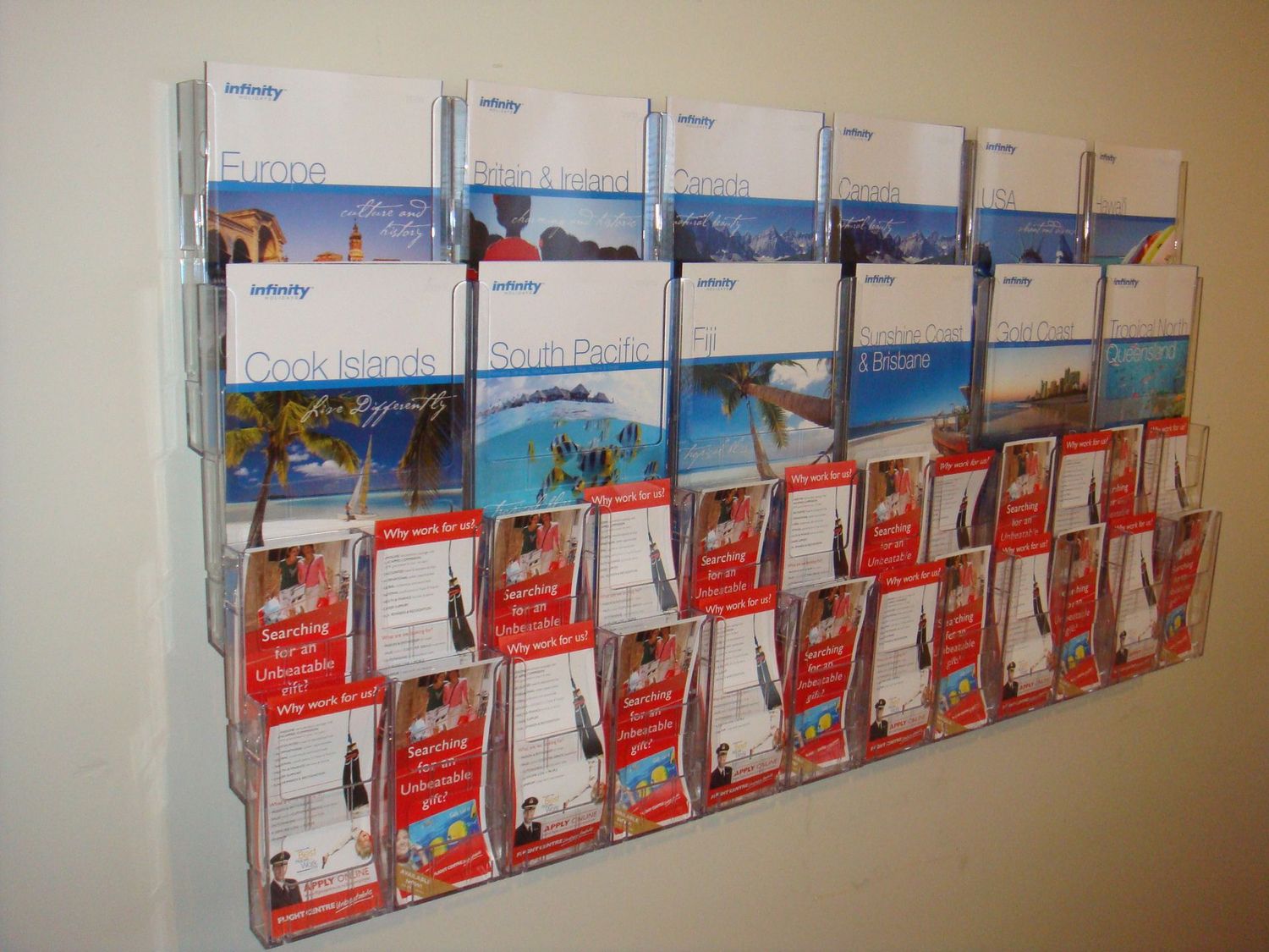 Lit Loc Modular Brochure Holder System