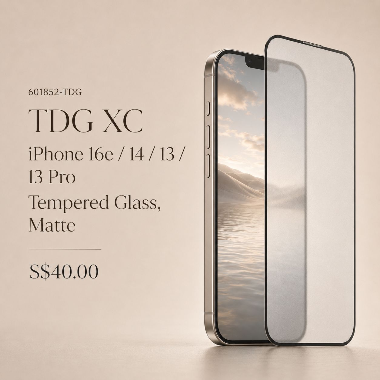 TDG XC iPhone 14 Pro Max, Matte