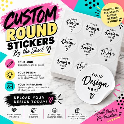 Custom Round Stickers