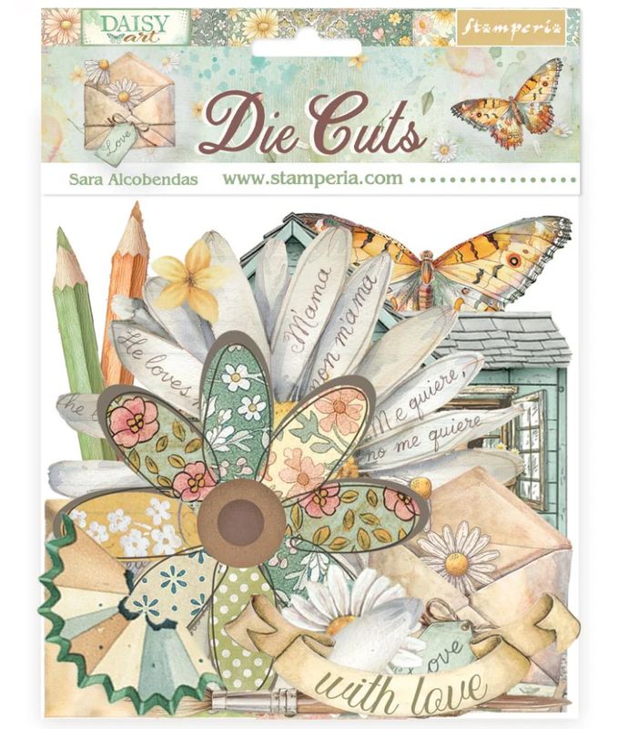 Stamperia - Daisy Art - Die Cuts
